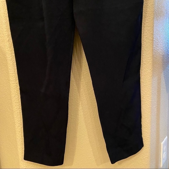 3.1 PHILLIP LIM Black 100% Silk Tapered Pants Size 0 - Picture 5 of 10